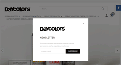 Desktop Screenshot of daycolors.es